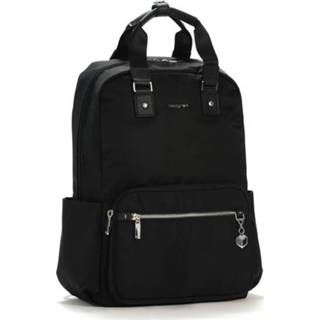 👉 Laptop Back pack Split Leather zwart Charm Business RUBIA 15,6 inch backpack 5413507857957