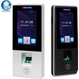 👉 Geheugenkaartlezer Touch RFID Access Control Keypad Fingerprint Biometric Password Time Attendance Machine Card Reader USB for Office Use