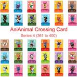 👉 Switch Series 4 (361 to 400) Animal Crossing Card Amiibo Work for NS 3DS Game New Horizons