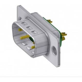 👉 F-connector Deltron Connectors DTS 5W1 PZ D-sub hybride 180 ° Aantal polen: 5 1 stuk(s) 2050006056523