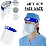 Transparent 5pcs Fast Ship Anti Droplet Dust-proof Full Face Cover Mouth Mask Visor Shield For Healthy GM