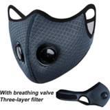 👉 L 5pcs Spot Sales! Reusable Cotton Mouth Face Mask Cover Respirator Dust Filter PK Mascarillas For Cycing Biking
