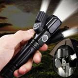 👉 Zaklamp 20000LM Police Tactical T6 LED 3 Modes 18650 Flashlight Zoomable Head Light US