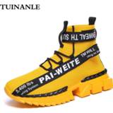 👉 Sneakers wit geel 46 vrouwen Women Shoes 2020 Fashion Lover Plus Size Light Casual White Run Breathable Walking Men Yellow