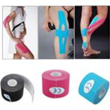 👉 Bandage 5cm*5m Athletic Tape Adhesive Elastic Teip Muscle Protector Scissor Sport Recovery Gym Fitness 2.5cm*5m Kinesiology