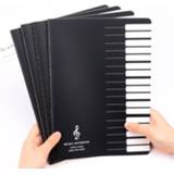 Piano 18 Sheets Music Practice Notebook Violin Book Universal Five-line for Pactice Tool Random