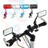 👉 Lens alloy 1 Pair Cycling Bicycle Rear View Mirror Flexible Handlebar End Aluminum Safety Side Bike Rearview Accessories