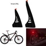 👉 Bike carbon plastic Latest bicycle fenders twill Reflective sticker set mudguard rear front wing for Accessories