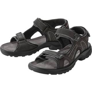 👉 Sandaal zwart textiel vrouwen Dames sandalen 41, 4056233251128