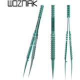 👉 Tweezer blauw titanium alloy 2UUL Blue curned straight tip For Mobile phone motherboard repair precise wire jump