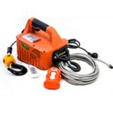 👉 Afstandsbediening 110V/220V Portable Electric Winch Lifting Traction Hoist Windlass Load 500KG 60M Remote Control