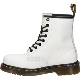 👉 Veterboots glad leer vrouwen wit Dr. Martens 1460 Smooth 8719796911828