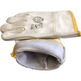 👉 Glove cowhide leather 1 Pair Working Gloves Insulation Welder Welding Safety Protective Garden Sports Wear-resisting NEW