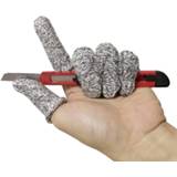 Glove 5pcs! Anti-cut finger cots level 5 safety cut resistant gloves for Kitchen, Work, Sculpture Picker Fingertips Protector