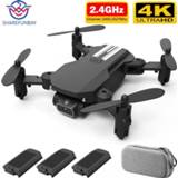 Drone SHAREFUNBAY 4k HD wide angle camera wifi fpv height keeping with mini video live rc quadcopter