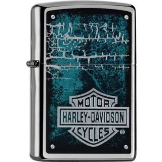 👉 Aansteker blauw Zippo Harley-Davidson Logo