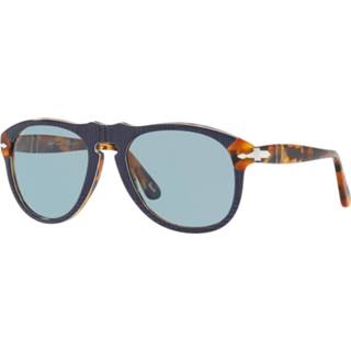 👉 Acetaat blauw glas male Persol PO0649-10903R-54 8056597045261