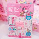 👉 Organizer Melody Toothbrush Holder Lovely Cartoon Animal Wall Mount Suction Home Bathroom Accessories