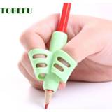 👉 Pencil silicone 3pcs Children Writing Skill Pan Holder Kid Learning Practise Pen Aid Grip Posture Correction Device for Students