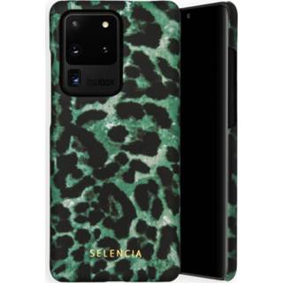 Dieren unisex multi donkergroen TPU Maya Fashion Backcover voor de Samsung Galaxy S20 Ultra - Green Panther 8719295400427