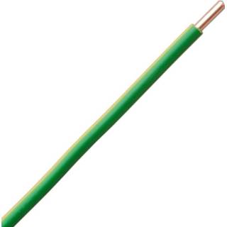 👉 Kopp 154905004 Draad H07V-U 1 x 10 mm² Groen, Geel 5 m