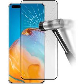 👉 Screenprotector zwart Prio 3D Huawei P40 Pro Glazen - 9H, 0.33mm 4251488657903