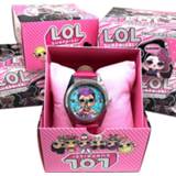 👉 Watch silicone meisjes LOL surprise dolls lols child quartz wrist random color 1pcs Fashion cartoon girl's gift toy