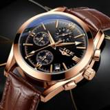 👉 Watch leather 2020 LIGE New Fashion Mens Watches Top Brand Luxury Military Quartz Premium Waterproof Sport Chronograph Men