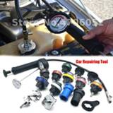 👉 Radiator Car Universal 18pcs Leak Detector Cooling System Tester Auto Repairing Pressure Gauge Kit Tool