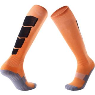 👉 Sock polyester men multicolor mannen Non-slip Over Knee Football Thick Long Socks Sweat-absorbent Man Sports Shoes