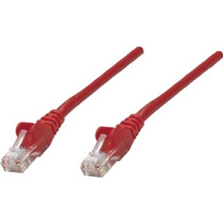 👉 Intellinet RJ45 Netwerkkabel, patchkabel CAT 6A S/FTP 5.00 m Rood