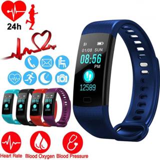 👉 Monitor Smart Band Heart Rate Blood Pressure Bluetooth Color Screen Smartband Fitness Tracker