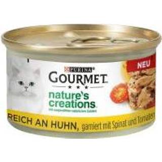 👉 Kalkoen 12 x 85 g Nature's Creation Grilled Gourmet met Spinazie & Pastinaak Natvoer voor katten 7613038041551