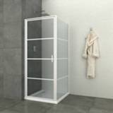 👉 Douchewand wit male Allibert vaste Loft-Game 90x200cm vierkantjes 5411747151439