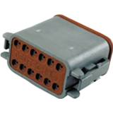 👉 TE Connectivity DT 06-12 SA-CE06 Ronde stekker Bus, recht Serie (ronde connectors): DT Totaal aantal polen: 12 1 stuk(s)