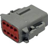👉 TE Connectivity DTM 06-8 SA Ronde stekker Stekker, recht Serie (ronde connectors): DTM Totaal aantal polen: 8 1 stuk(s)