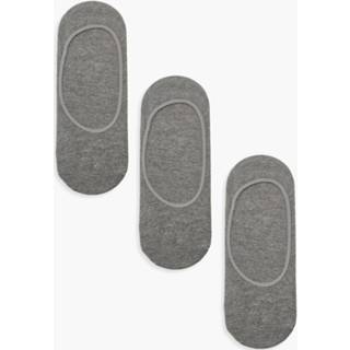 👉 3 Pack Invisible Socks, Grey