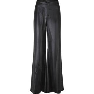 👉 Broek vrouwen zwart Wash & Go wet shine trousers