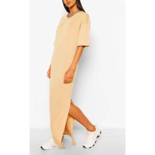 Tall Scoop Neck Maxi T-Shirt Dress, Taupe