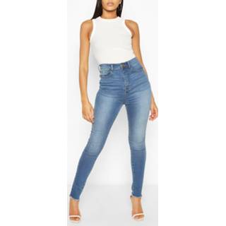 👉 Skinnyjeans vrouwen Tall Denim Bum Lifting Skinny Jeans