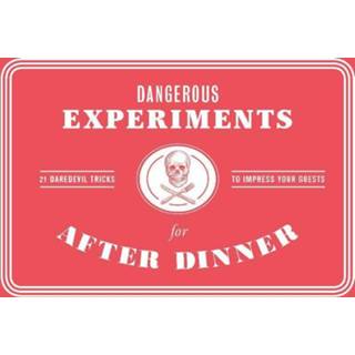 👉 Dangerous Experiments for After Dinner: 21 Daredevil Tricks. Tricks to Impress Your Guests, Kendra Wilson Auteur & Dave Hopkins Illustrations, Paperback 9781786272447