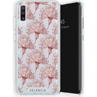 👉 Multi natuur unisex TPU Zarya Fashion Extra Beschermende Backcover voor de Samsung Galaxy A70 - Flowers 8719295397437