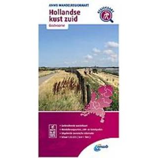 👉 Wandelregiokaart Hollandse Kust Zuid (Oostvoorne). 1:33.333, onb.uitv. 9789018046613