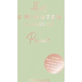 👉 Dagboek Het 6 minuten - PUUR. Minder theorie, hetzelfde resultaat: een boek dat je leven zal veranderen, Spenst, Dominik, Hardcover 9789000375844