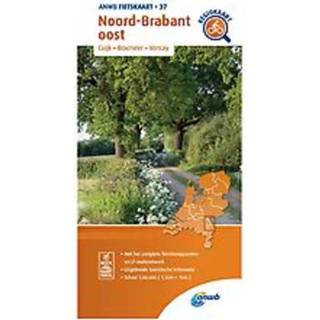 👉 Fietskaart 37 - Noord-Brabant Oost (Cuijk, Boxmeer, Venray). 1:66.666, onb.uitv. 9789018047382