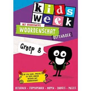👉 Oefenboek kinderen Het allerleukste woordenschat - Kidsweek in de Klas groep 8. 8, Kidsweek, Paperback 9789000373536