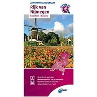 Wandelregiokaart Rijk van Nijmegen, Groesbeek, Gennep, onb.uitv 1:33333 Wandelregiokaart Rijk van Nijmegen (Groesbeek, Gennep). 1:33.333, onb.uitv. 9789018046712