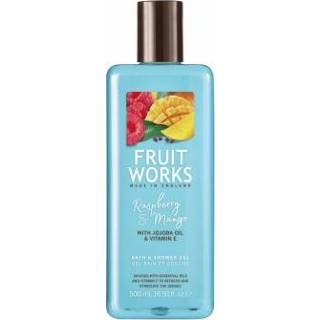 👉 Douche gel mannen Grace Cole Fruit Works Raspberry & Mango Bath Shower 500 ml 5055443663591
