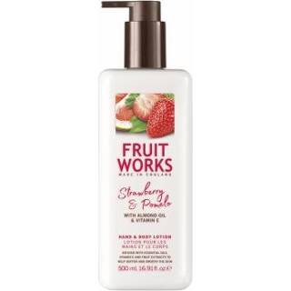 👉 Bodylotion Grace Cole Fruit Works Strawberry & Pomelo Hand Body Lotion 500 ml 5055443658290