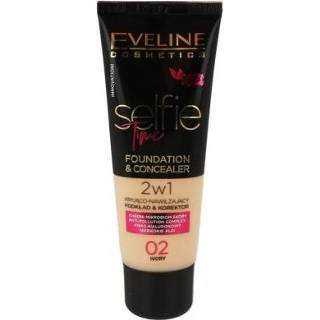 👉 Concealer Eveline Selfie Time Foundation & 02 Ivory 30 ml 5903416001751